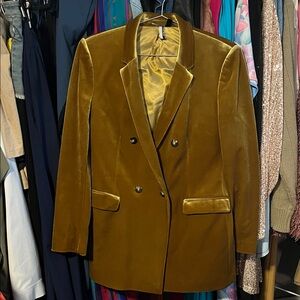 TopShop Velvet Blazer
